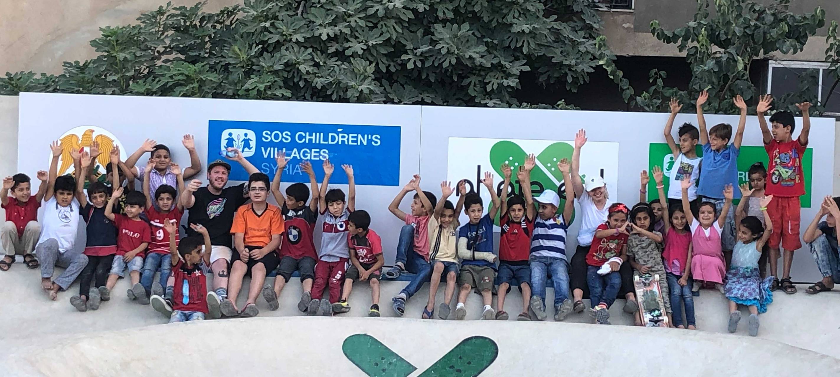 skate-aid eröffnet neuen Skatepark in Syrien