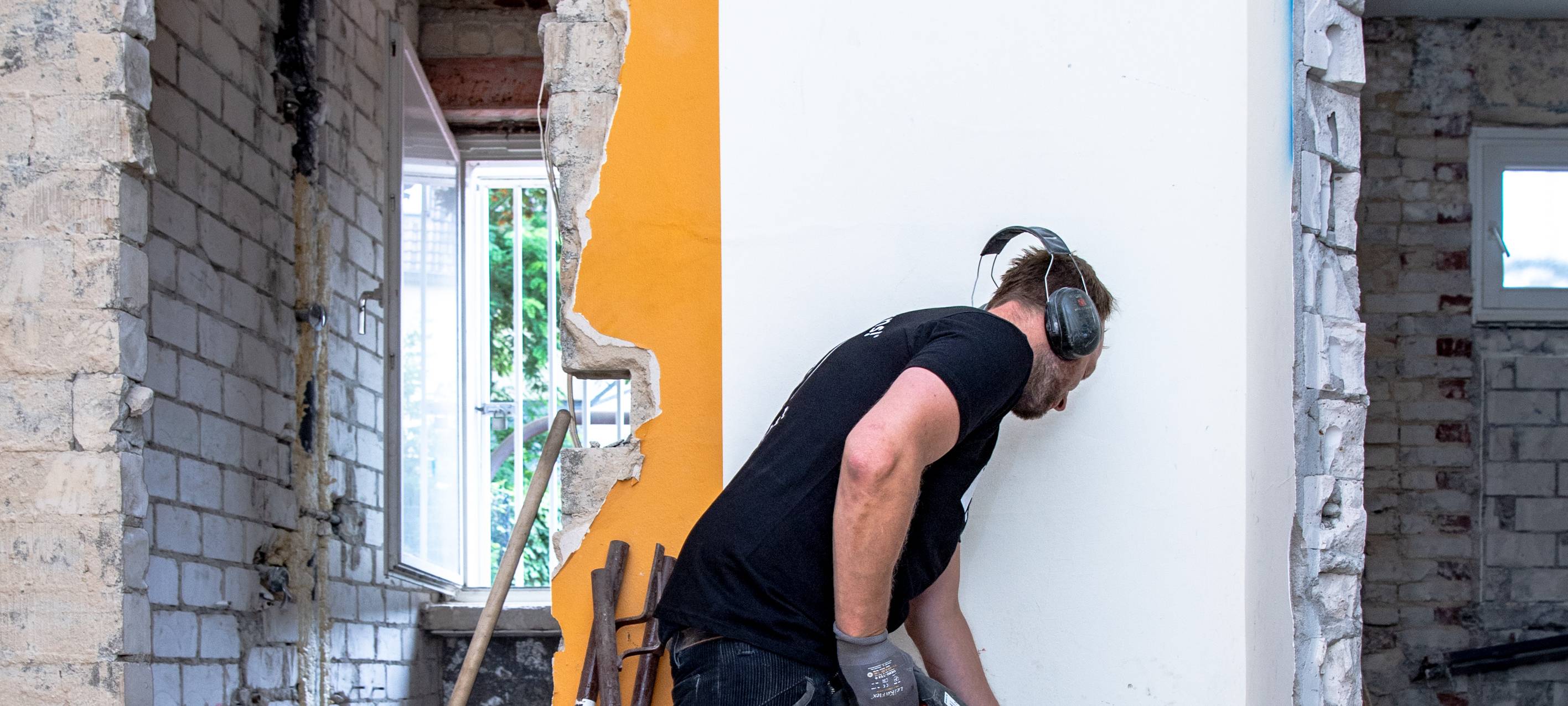 In den Ferien kommen die Handwerker