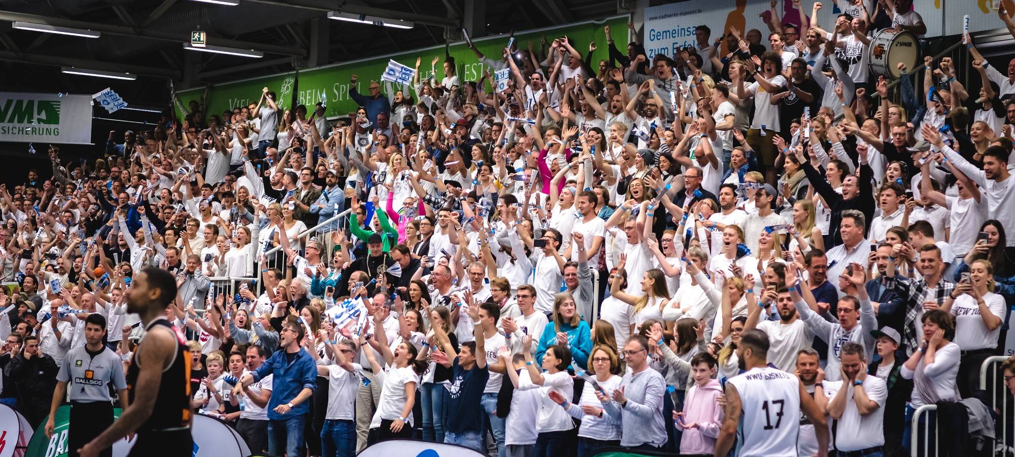Dauerkarten für die WWU Baskets