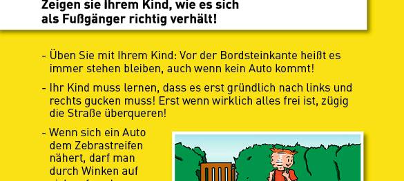 Wir bringen euch sicher zur Schule - Münster sieht gelb