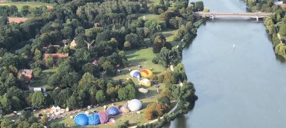 49. Montgolfiade 2019 am Aasee in Münster