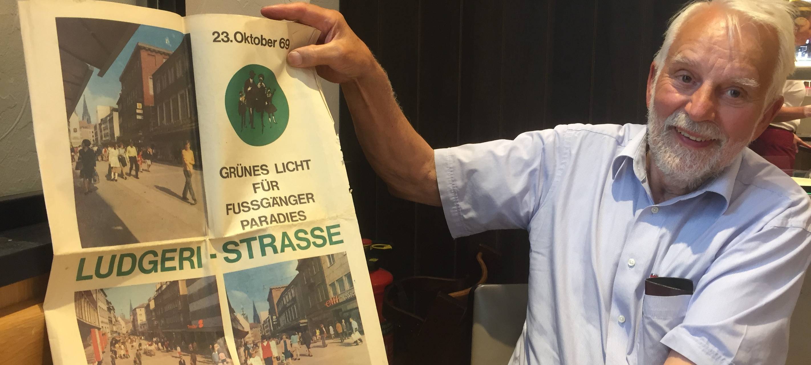 Ludgeristraße: Münsters Einkaufsmeile Nr. 1 wird 50