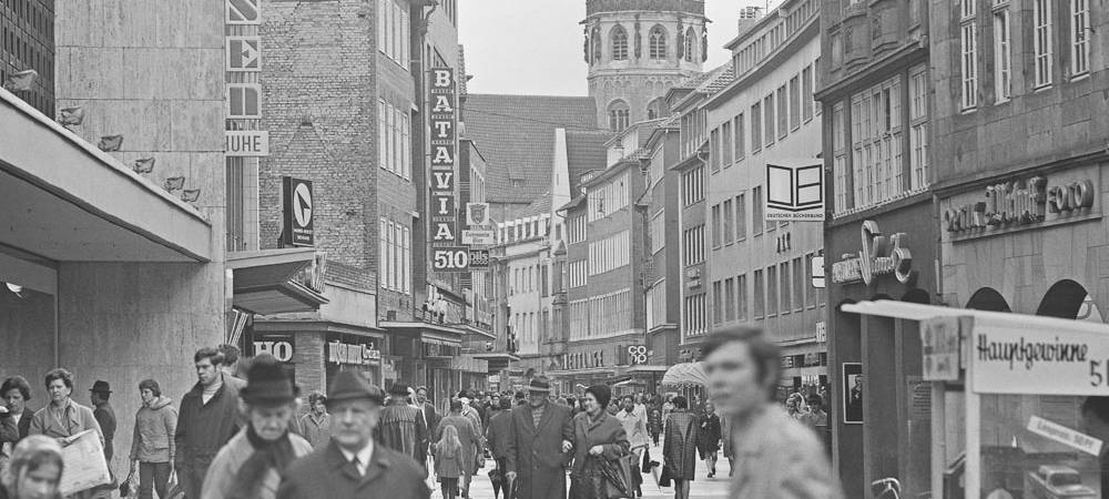 Ludgeristraße: Münsters Einkaufsmeile Nr. 1 wird 50