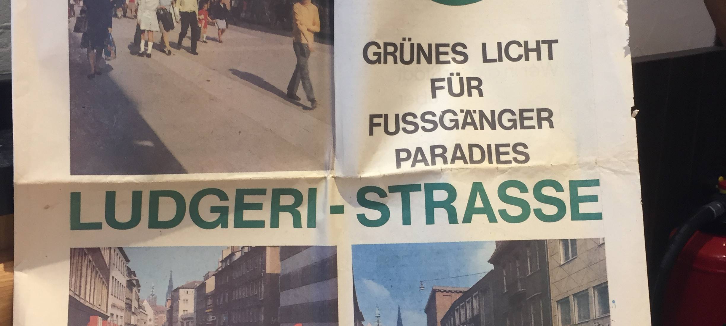 Ludgeristraße: Münsters Einkaufsmeile Nr. 1 wird 50