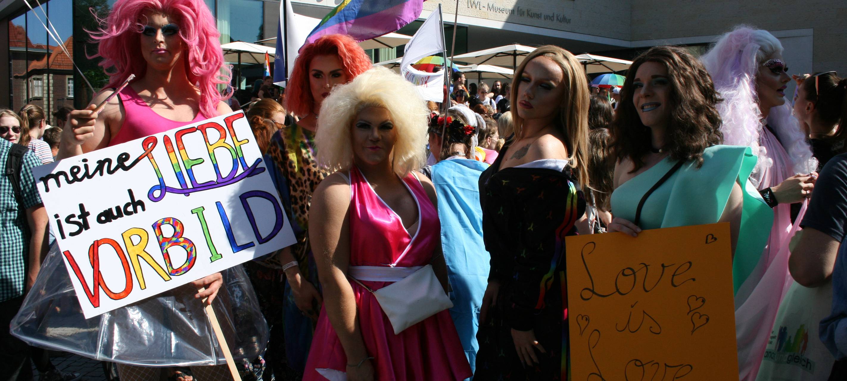 Wir sind Münster - CSD-Demo