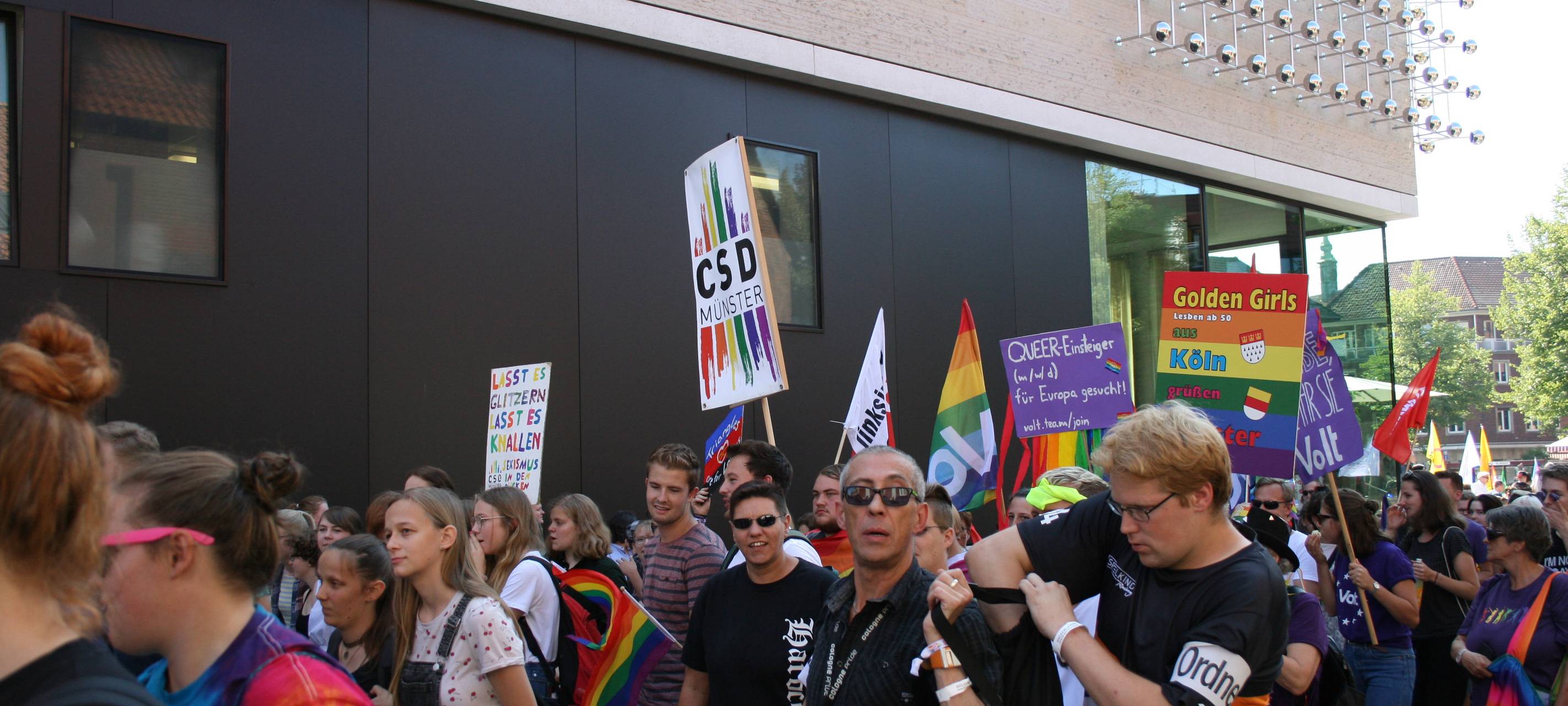 Wir sind Münster - CSD-Demo