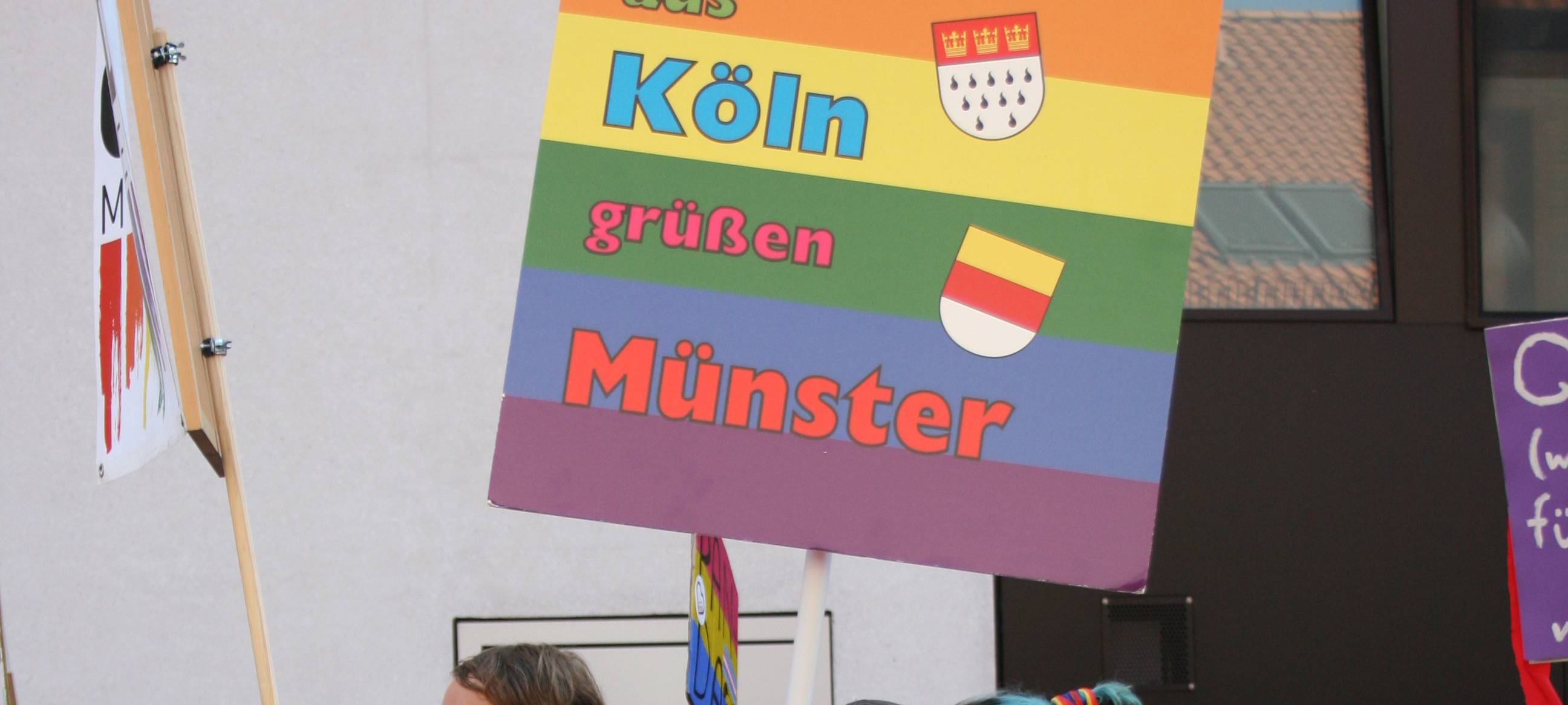 Wir sind Münster - CSD-Demo