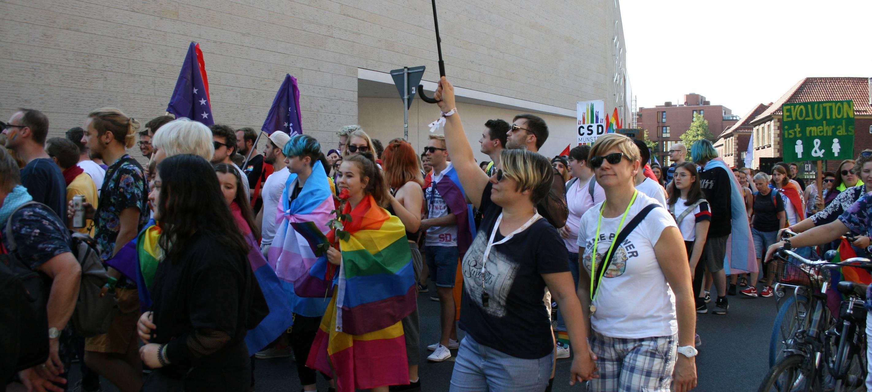 Wir sind Münster - CSD-Demo