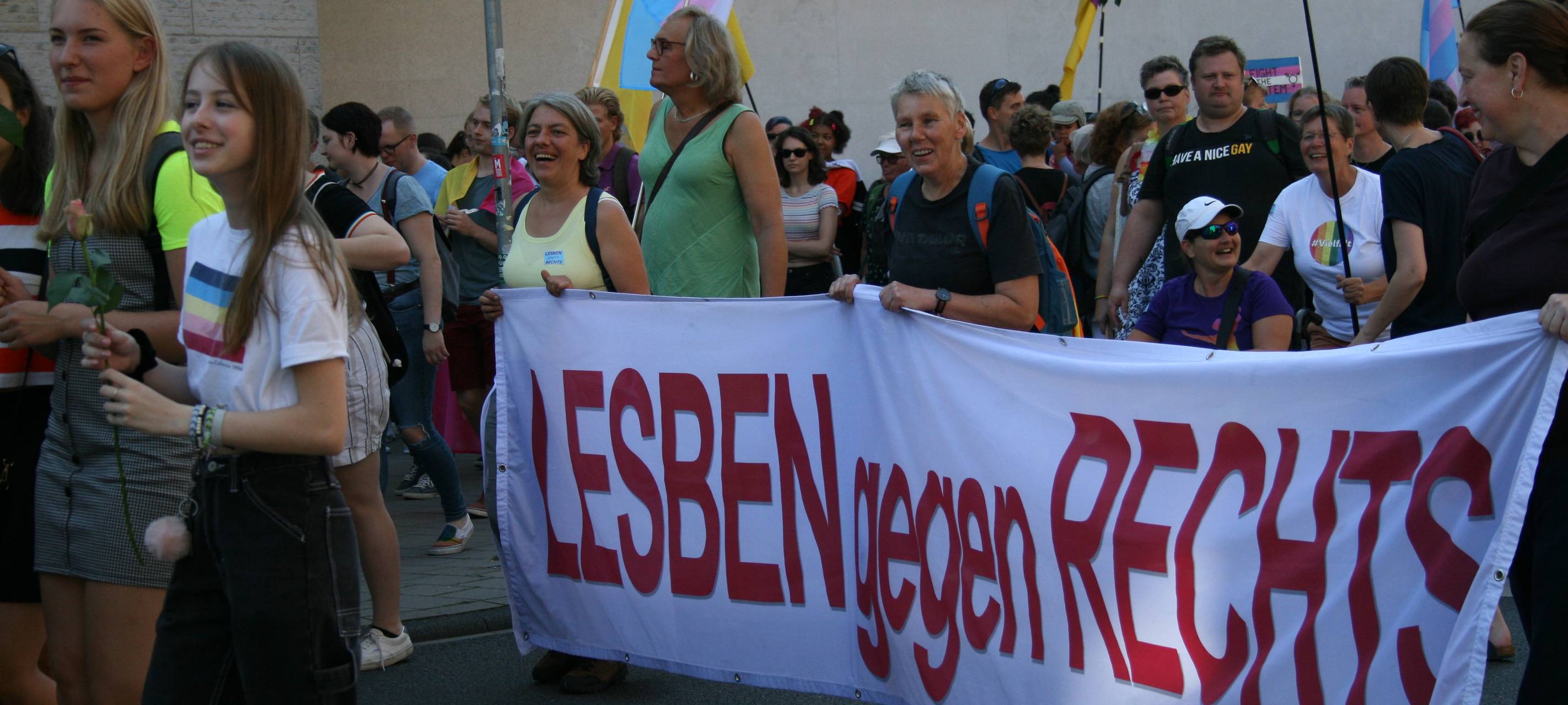 Wir sind Münster - CSD-Demo