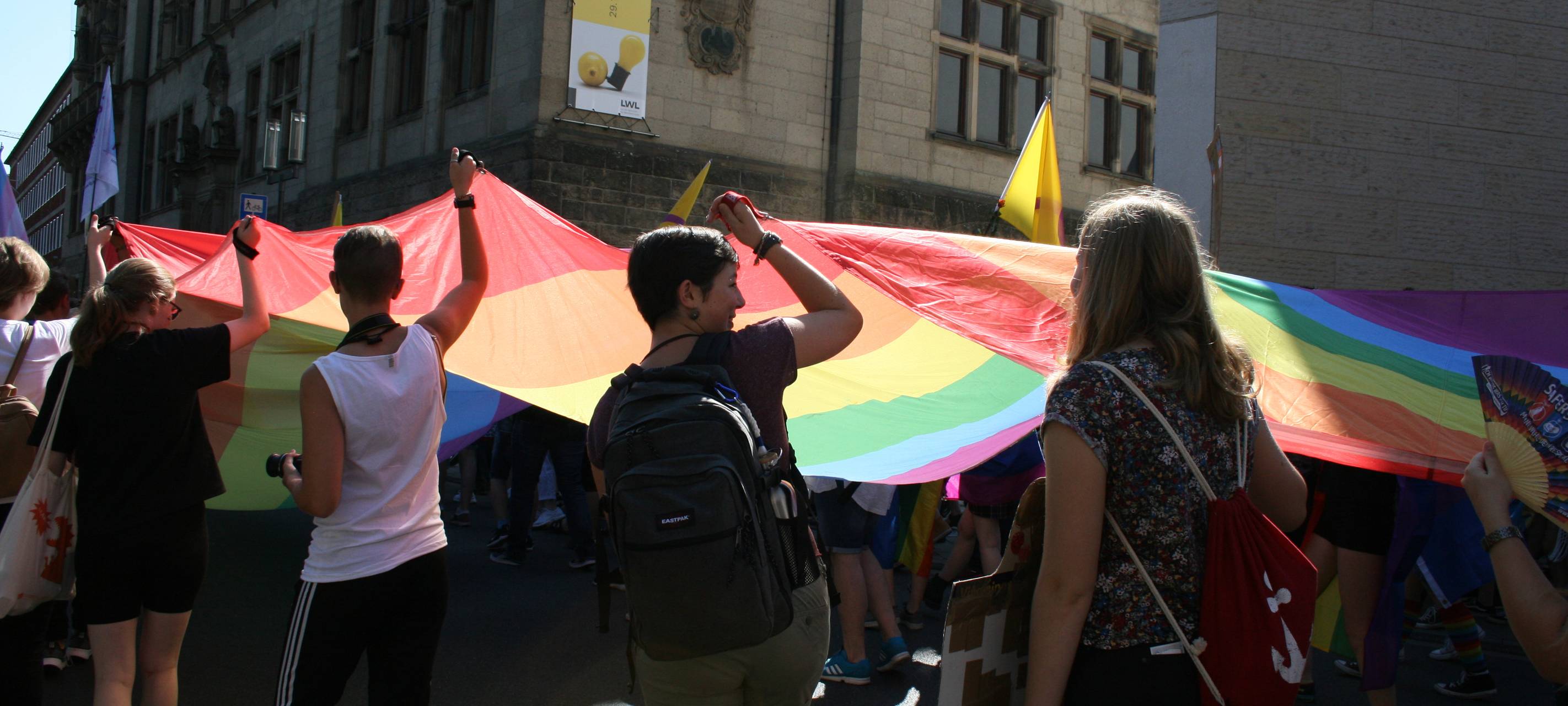 Wir sind Münster - CSD-Demo