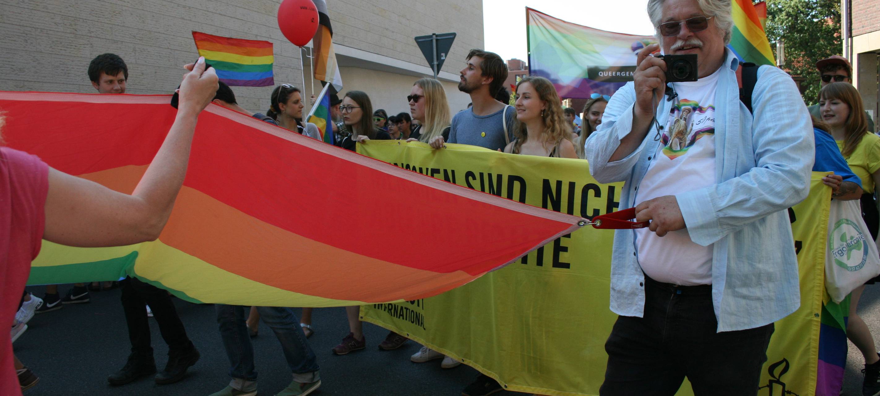 Wir sind Münster - CSD-Demo