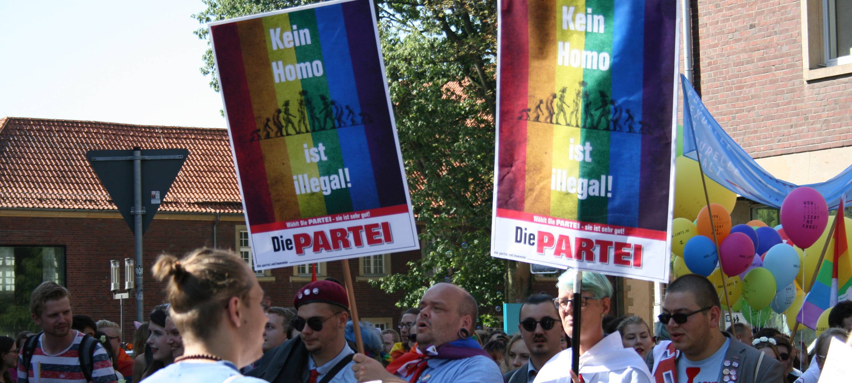 Wir sind Münster - CSD-Demo