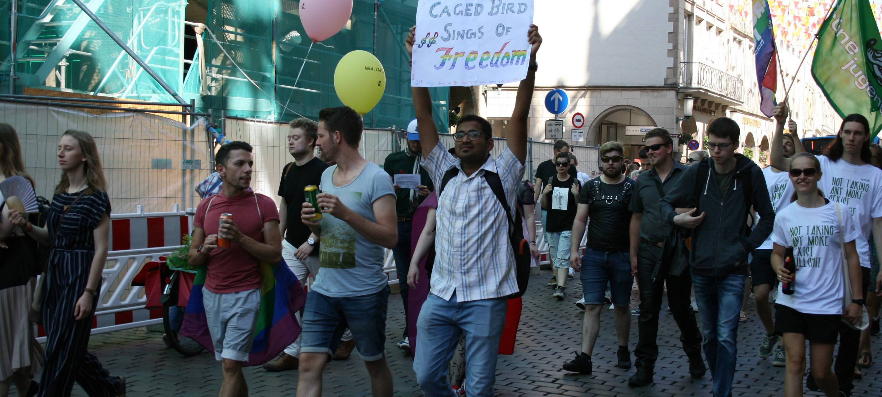 Wir sind Münster - CSD-Demo