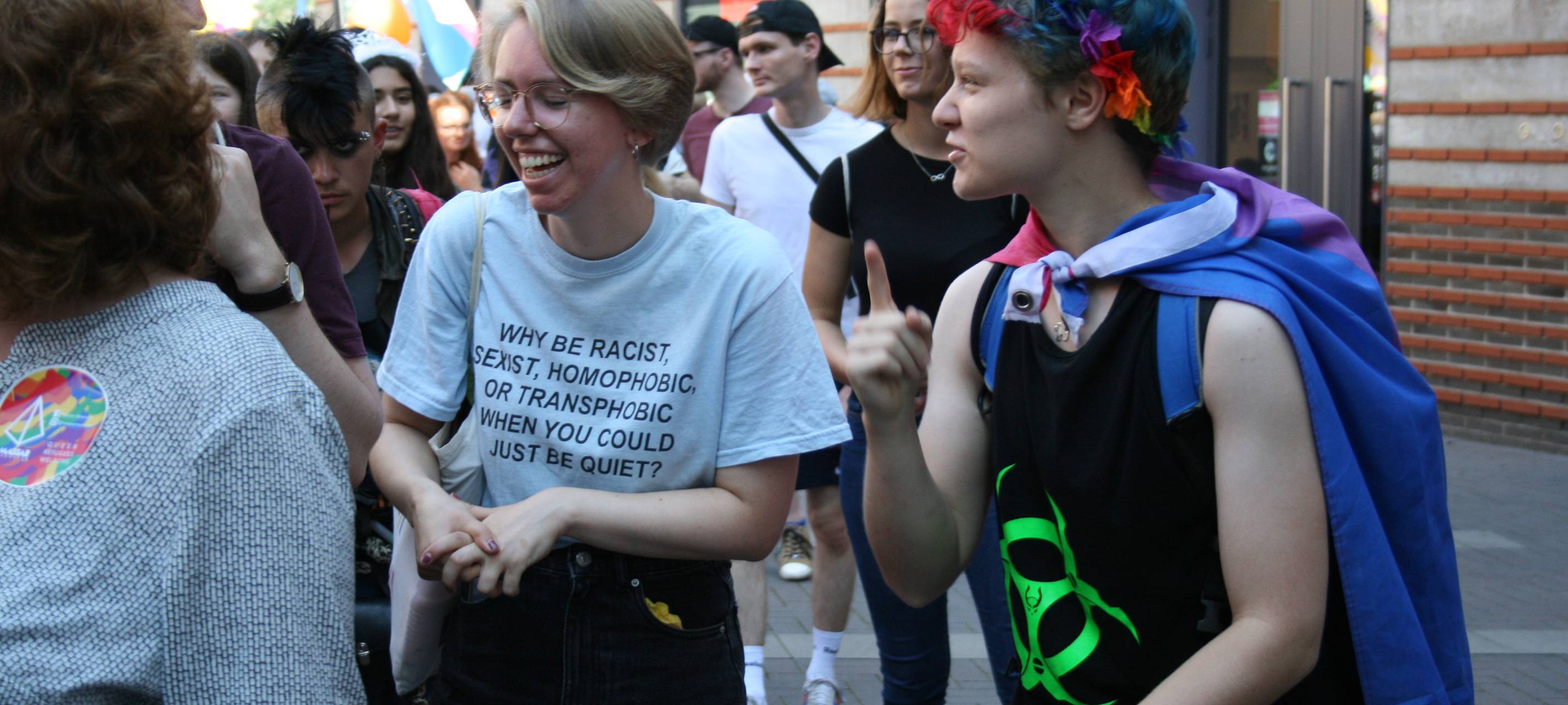 Wir sind Münster - CSD-Demo