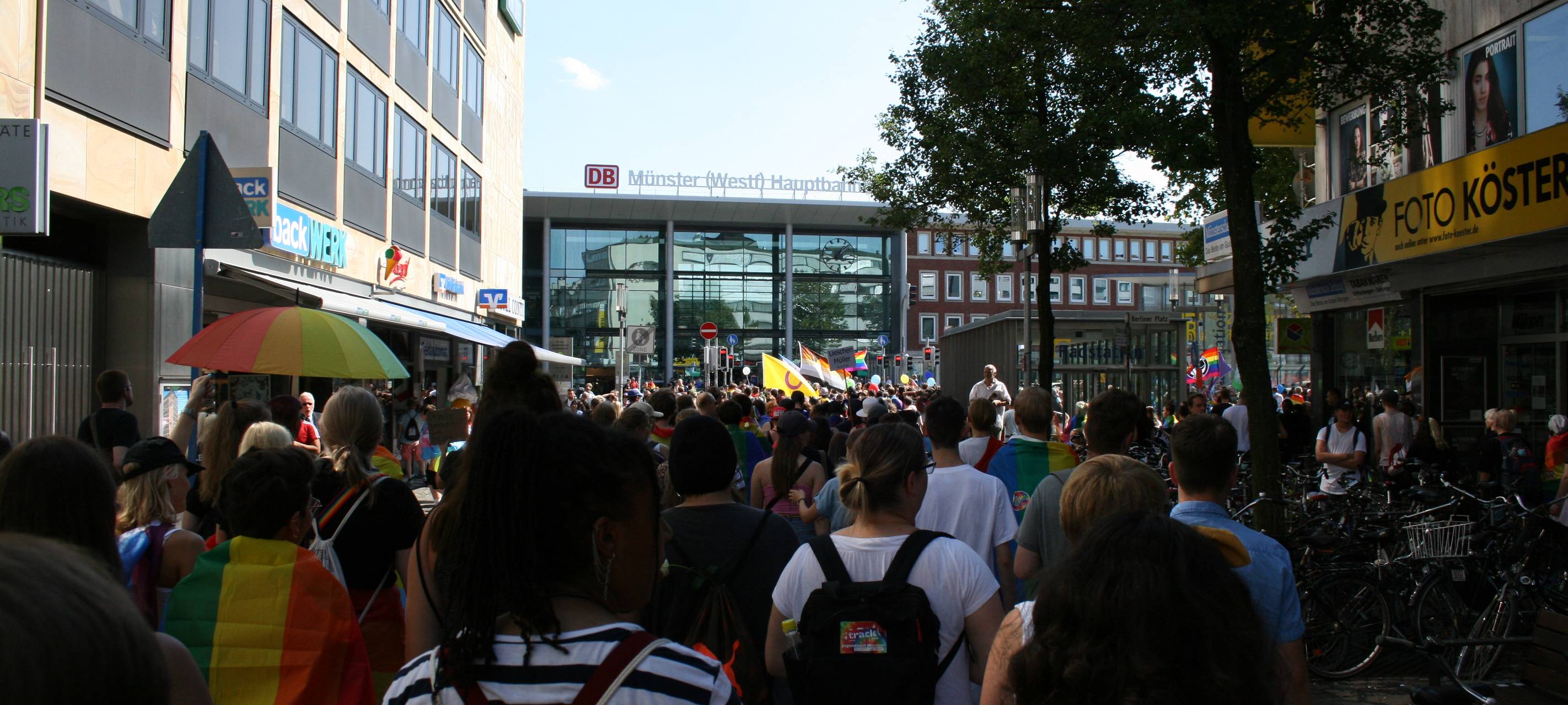Wir sind Münster - CSD-Demo