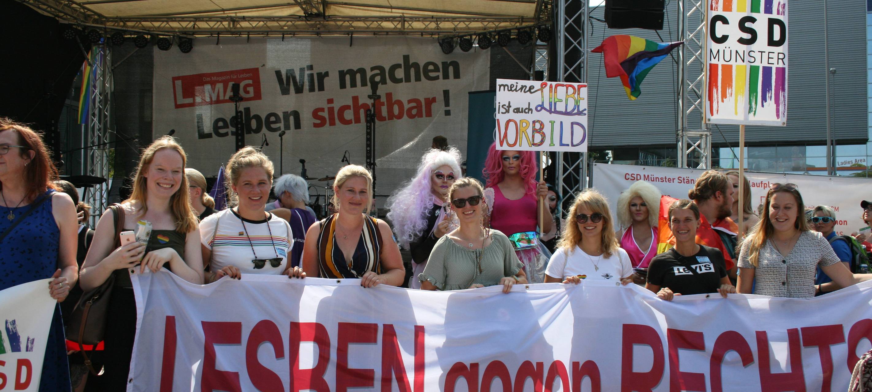 Wir sind Münster - CSD-Demo