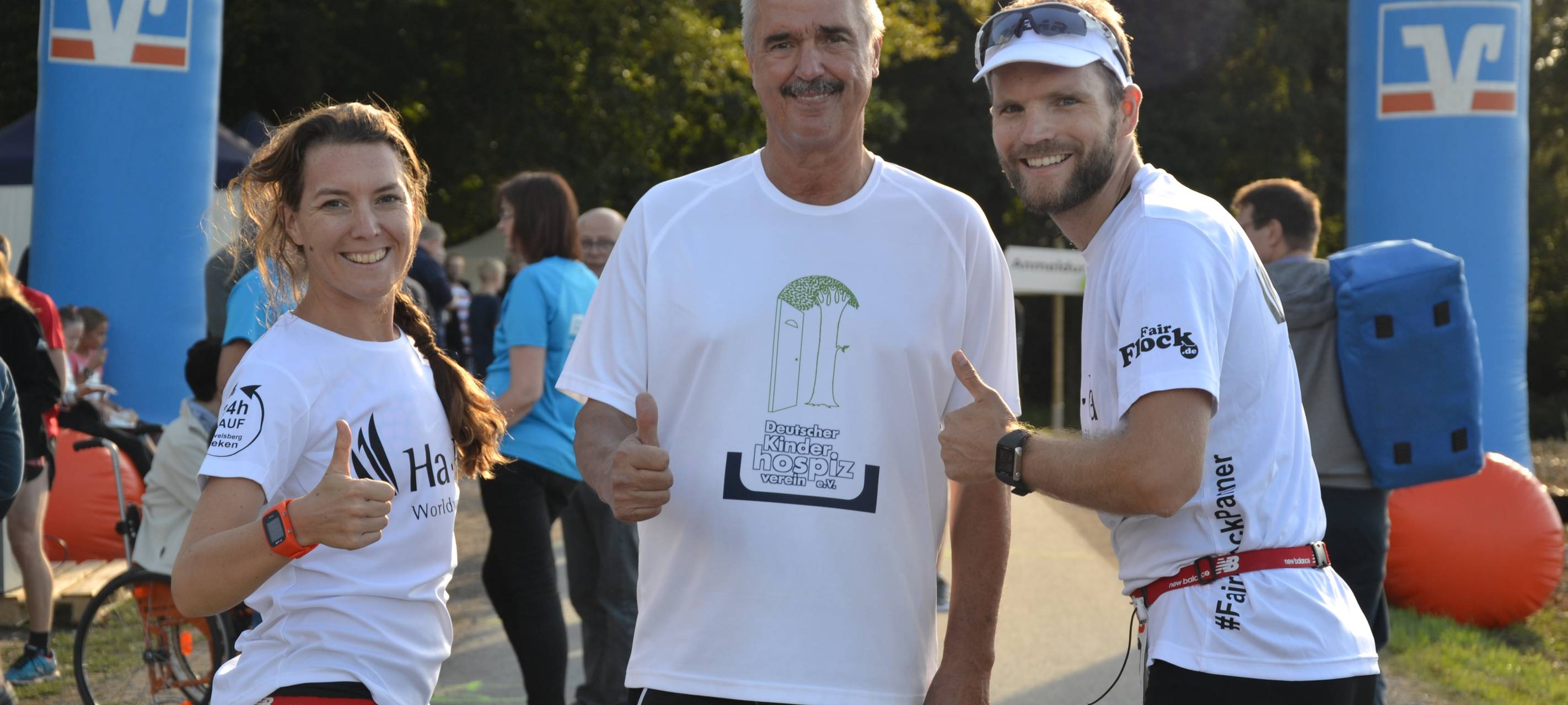 Drei Rückwärts-Marathons in drei Tagen