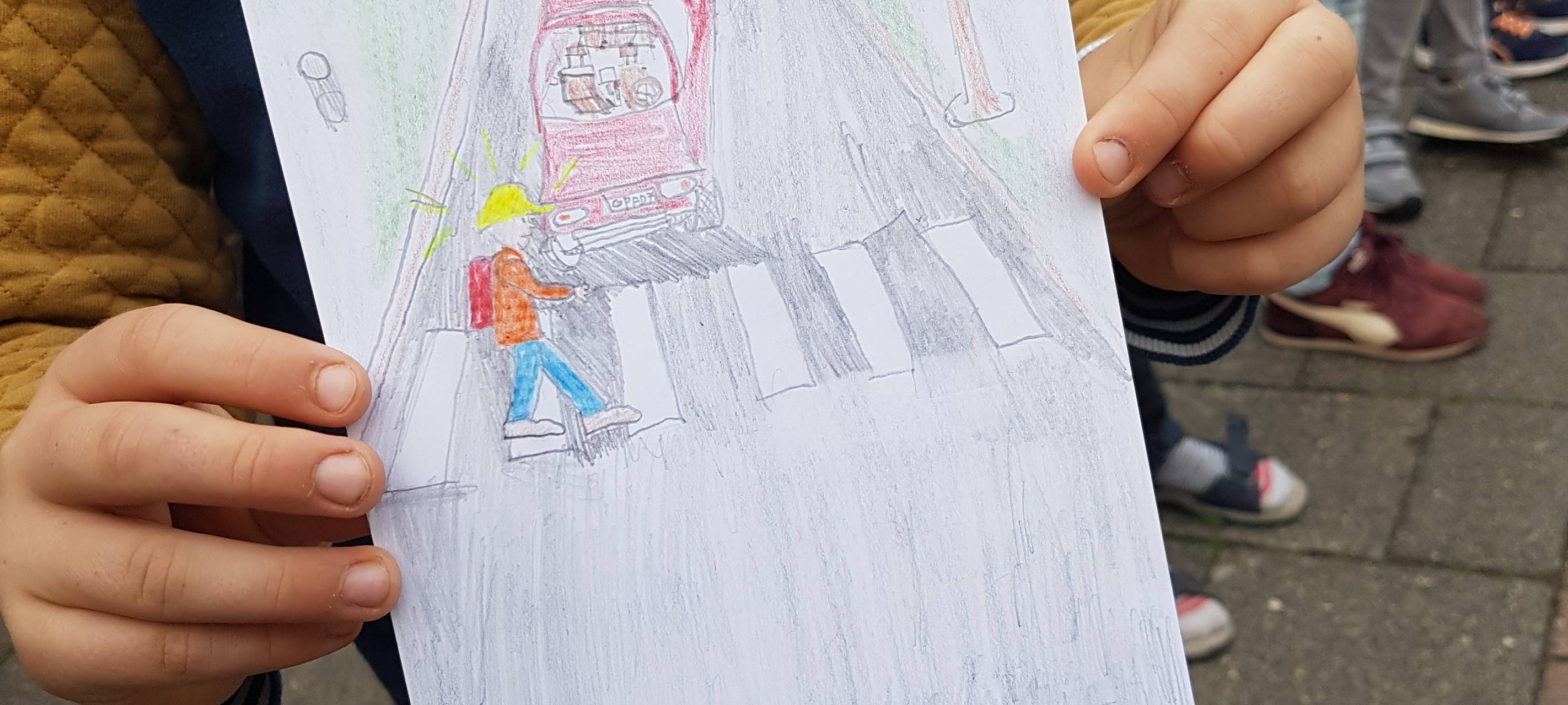 Wir bringen euch sicher zur Schule - Münster sieht gelb