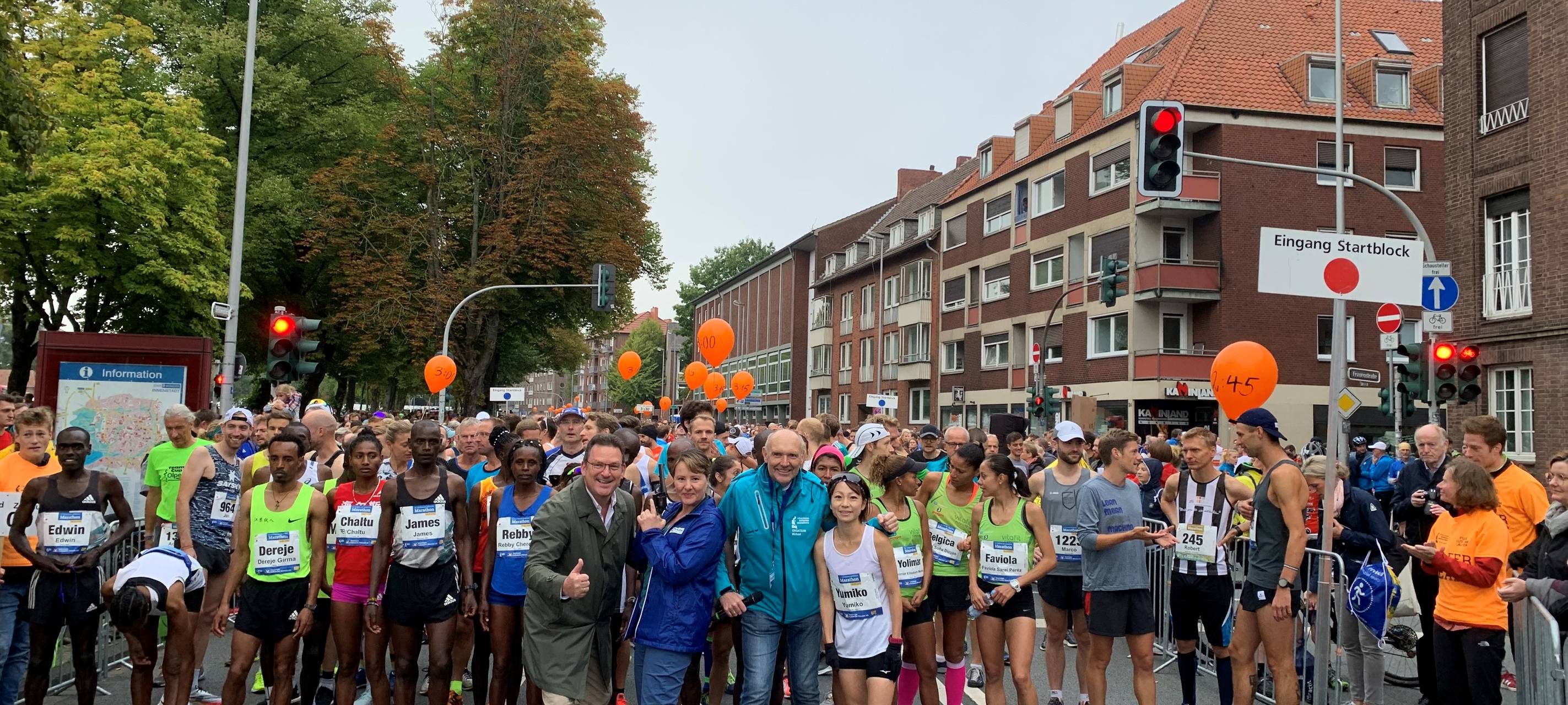 James Barmasai gewinnt Münster Marathon