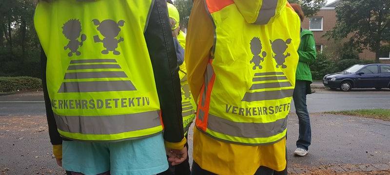 Wir bringen euch sicher zur Schule - Münster sieht gelb