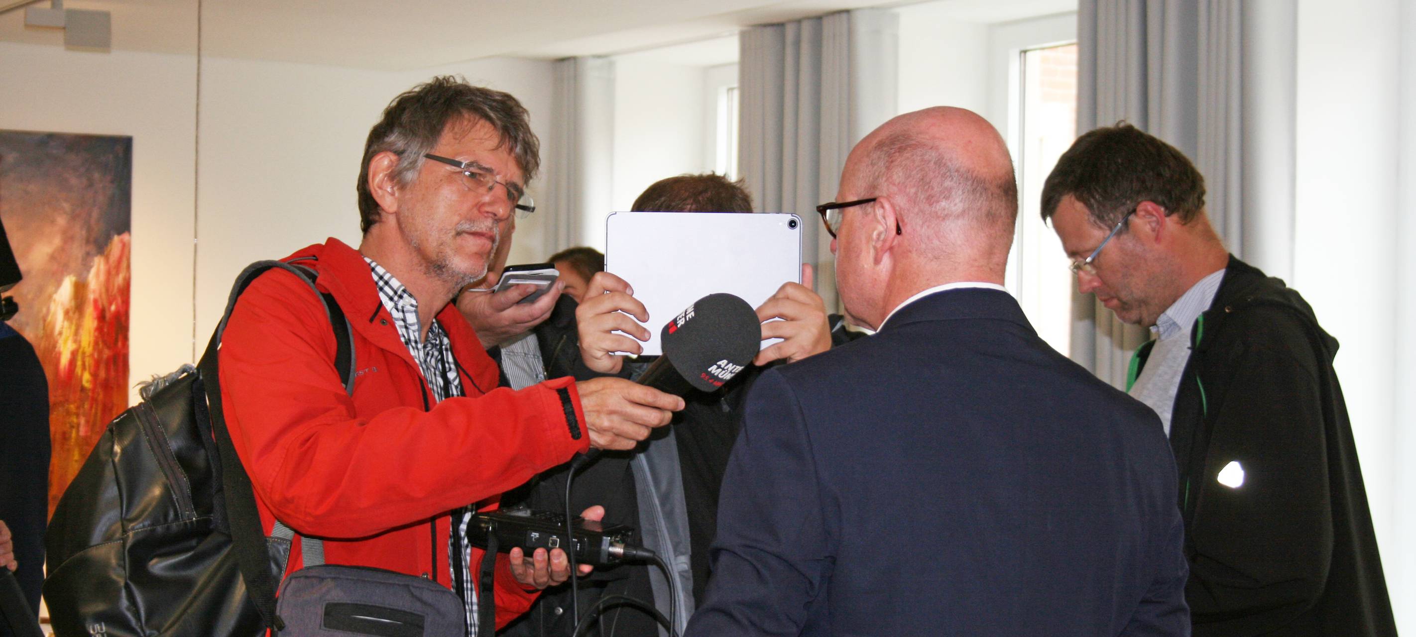Henning Wehland ist Praktikant des Oberbürgermeisters