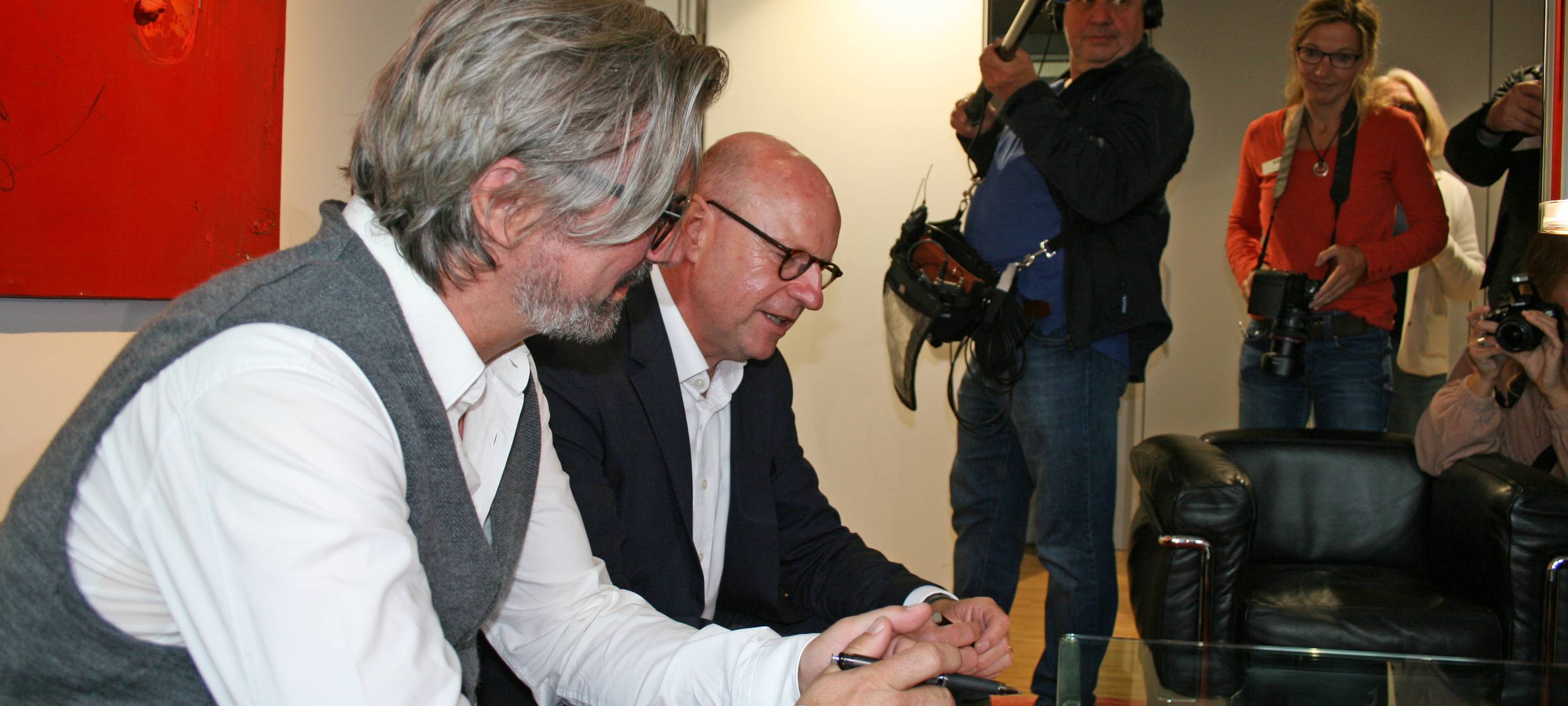 Henning Wehland ist Praktikant des Oberbürgermeisters