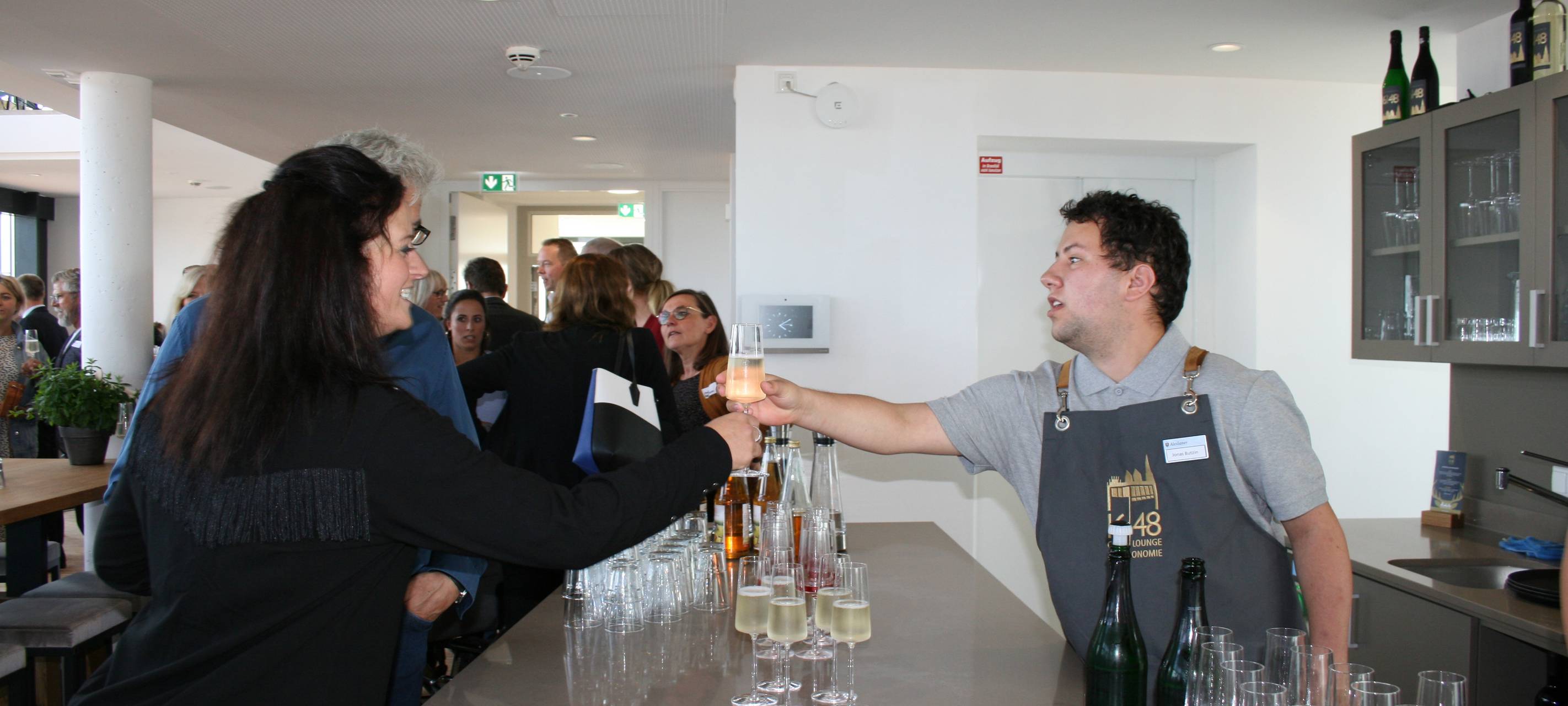 Eröffnung des Restaurants „1648“