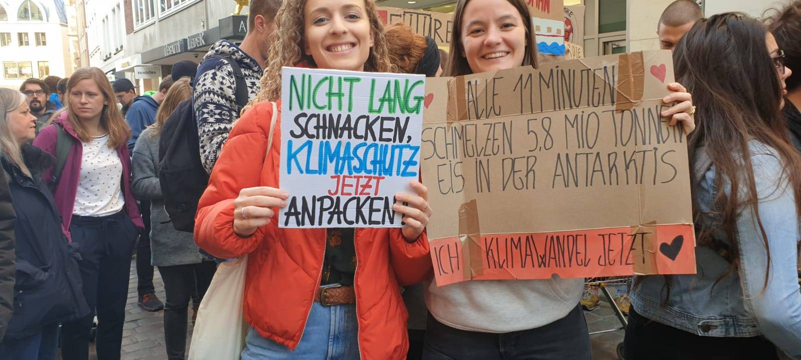 20.000 Teilnehmer bei Klimaprotest