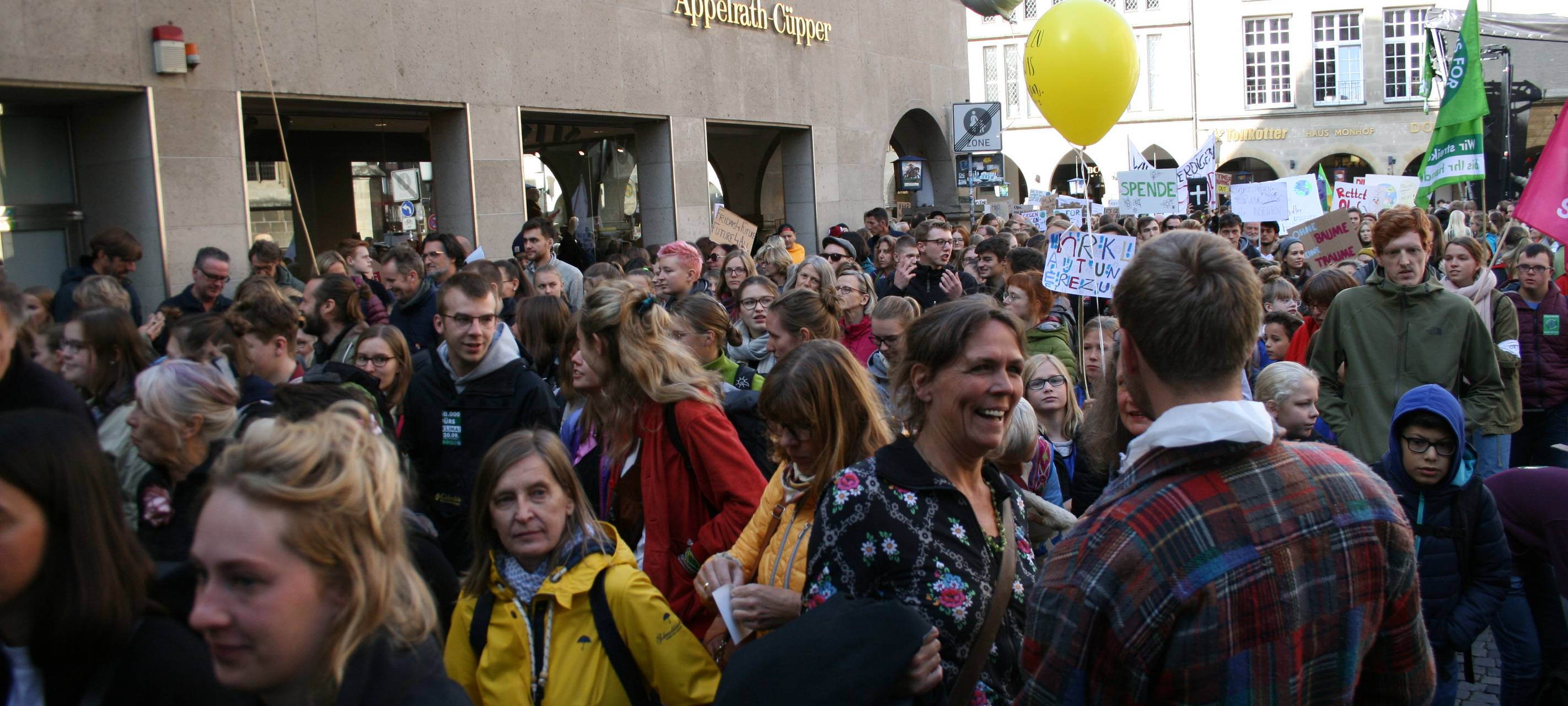 20.000 Teilnehmer bei Klimaprotest