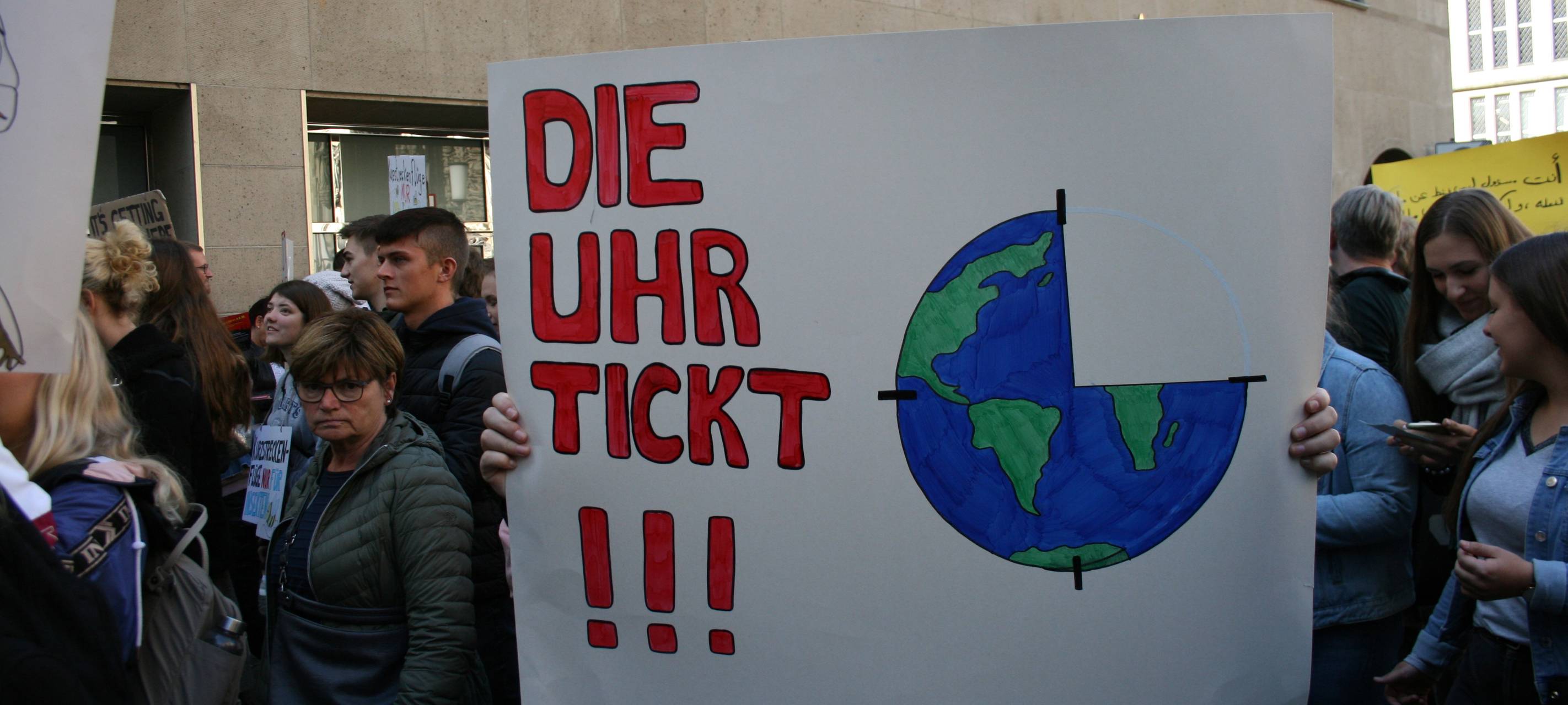 20.000 Teilnehmer bei Klimaprotest