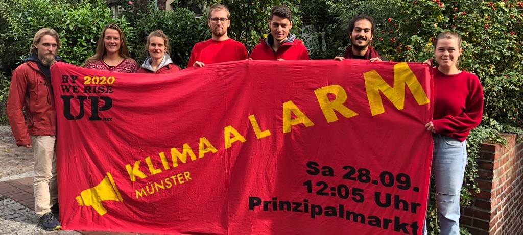 Protest des Bündnisses "Klimaalarm"