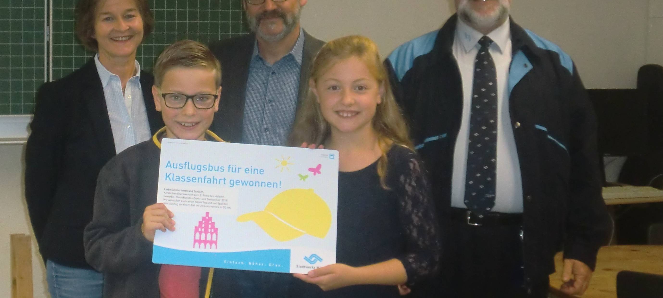 Schönste Dank- und Denkzettel von der Melanchthonschule