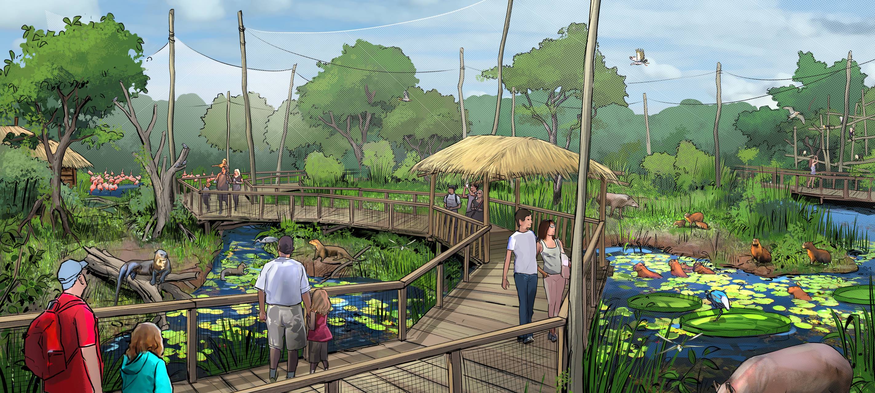 Allwetterzoo mit Masterplan: Pilotprojekt 1 startet
