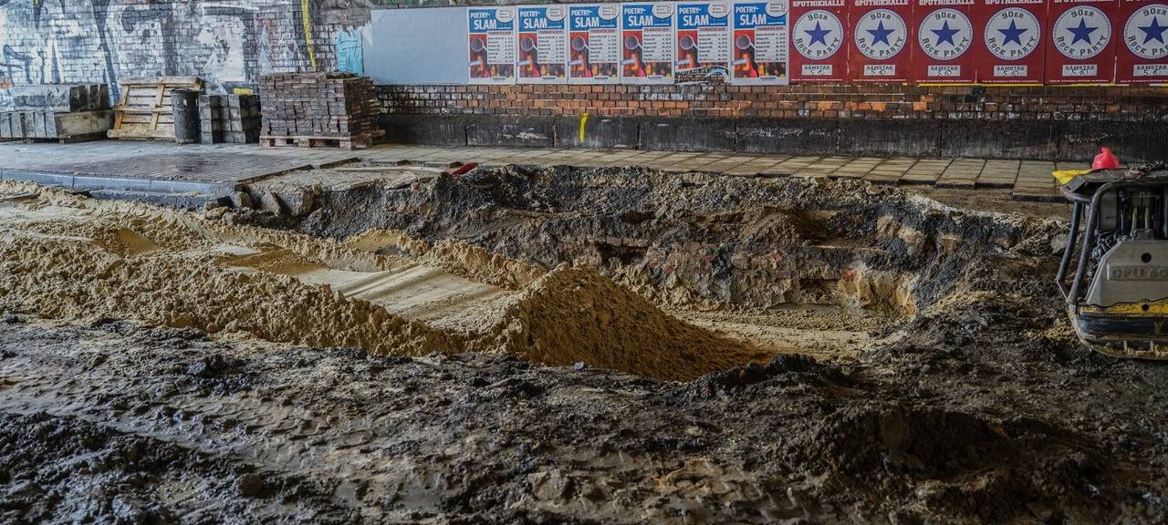 Wasserrohrbuch: Hafenstraße bis 11. Oktober gesperrt