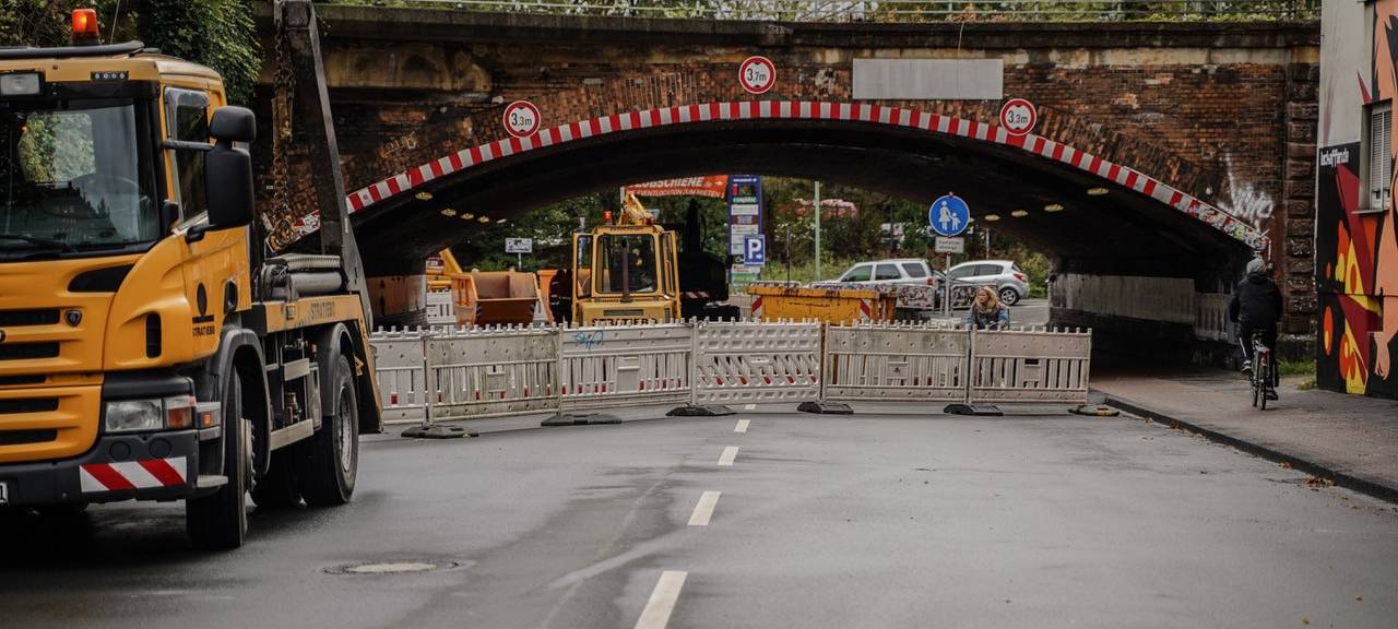 Wasserrohrbuch: Hafenstraße bis 11. Oktober gesperrt
