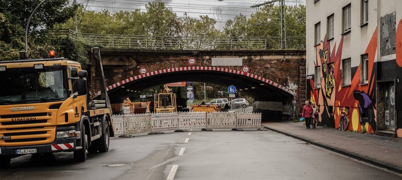Wasserrohrbuch: Hafenstraße bis 11. Oktober gesperrt