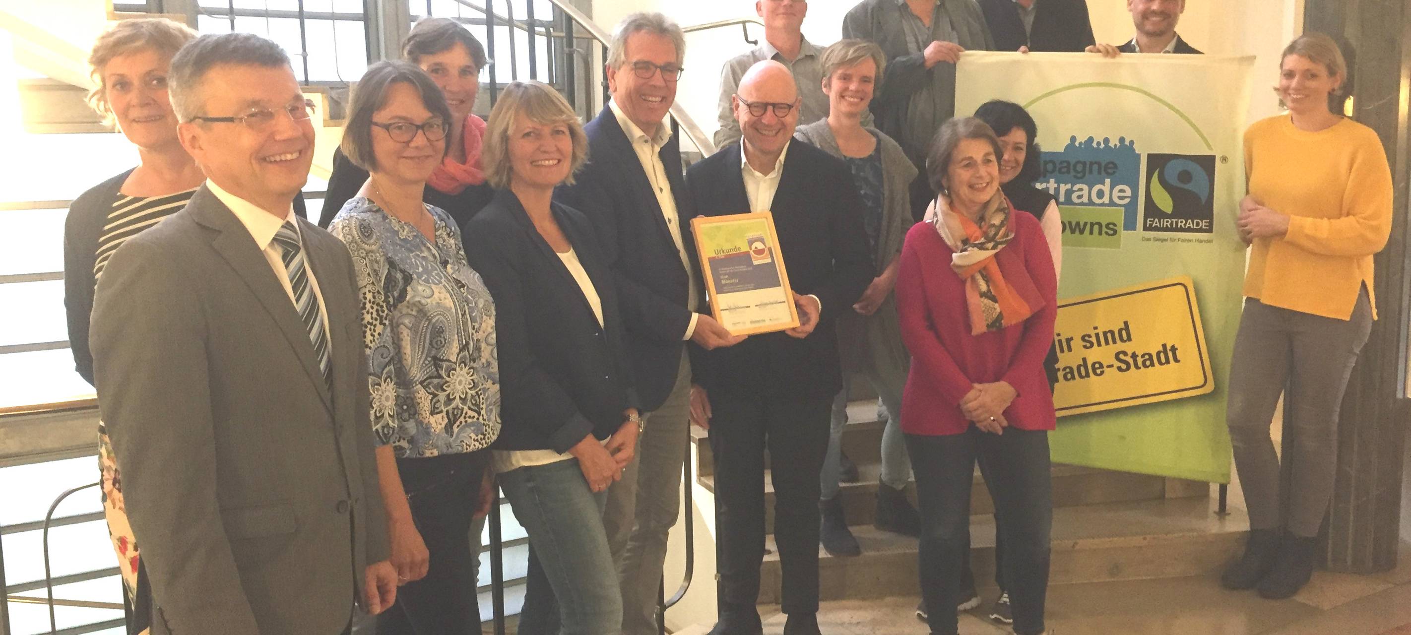 Münster als Zentrum des fairen Handels