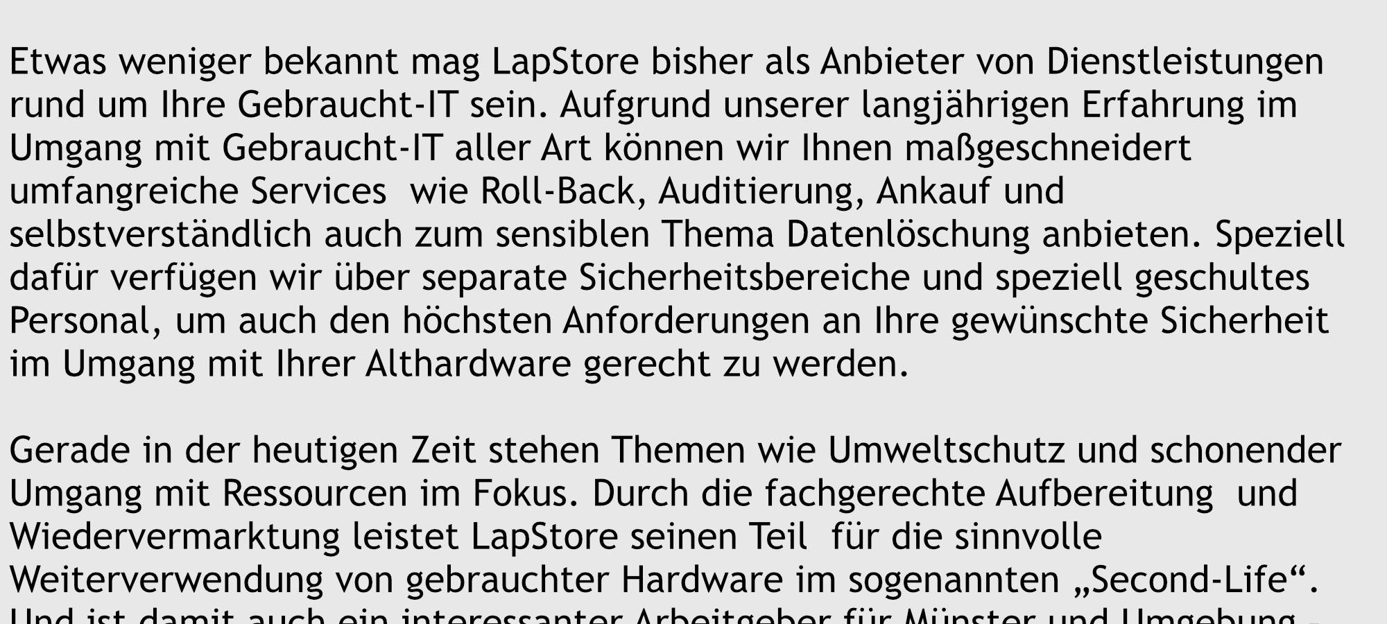 Beef mit dem Rechner