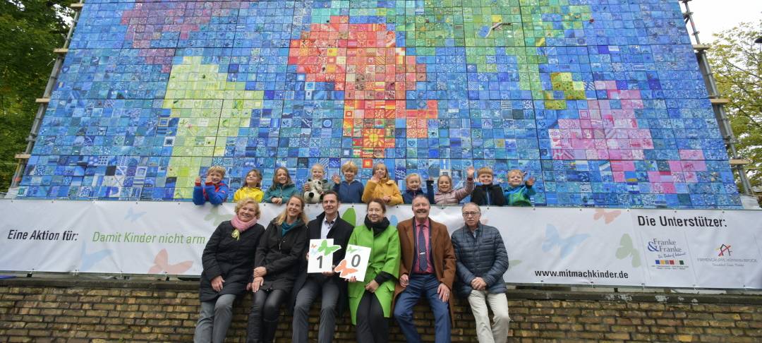 Quadratologo-Aktion für die Stiftung Mitmachkinder