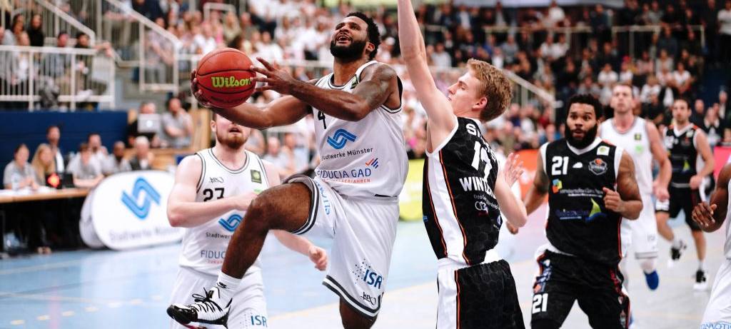 Spielszene WWU Baskets gegen BSW Sixers
