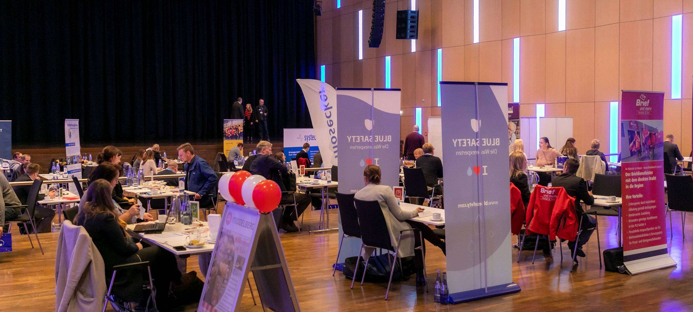 Job-Speed-Dating in der Halle Münsterland