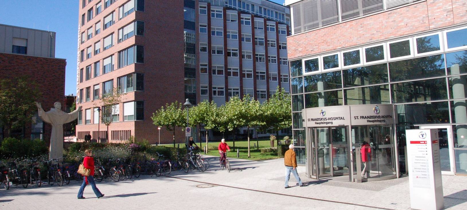 Stau rund ums St. Franziskus-Hospital