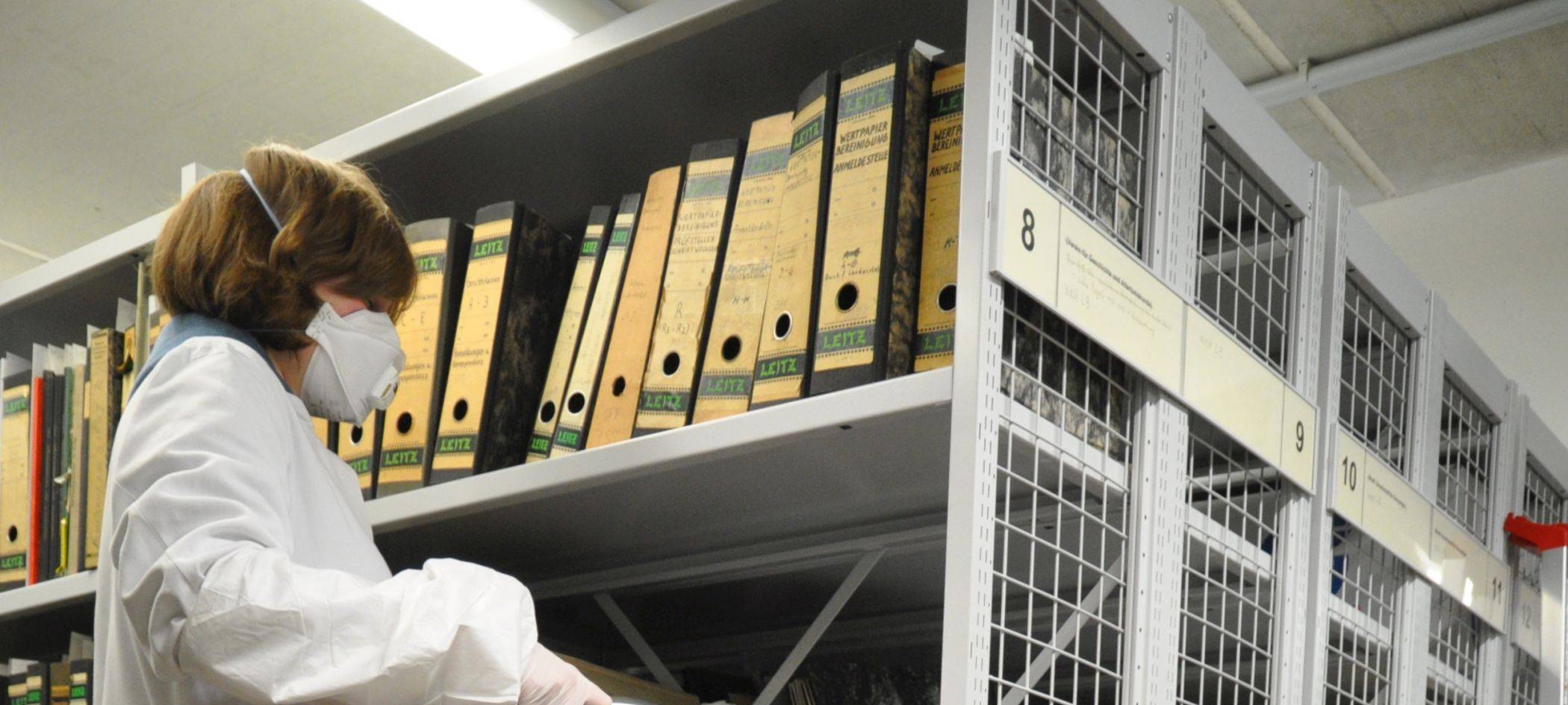 Verbesserung der Hygiene im Archiv