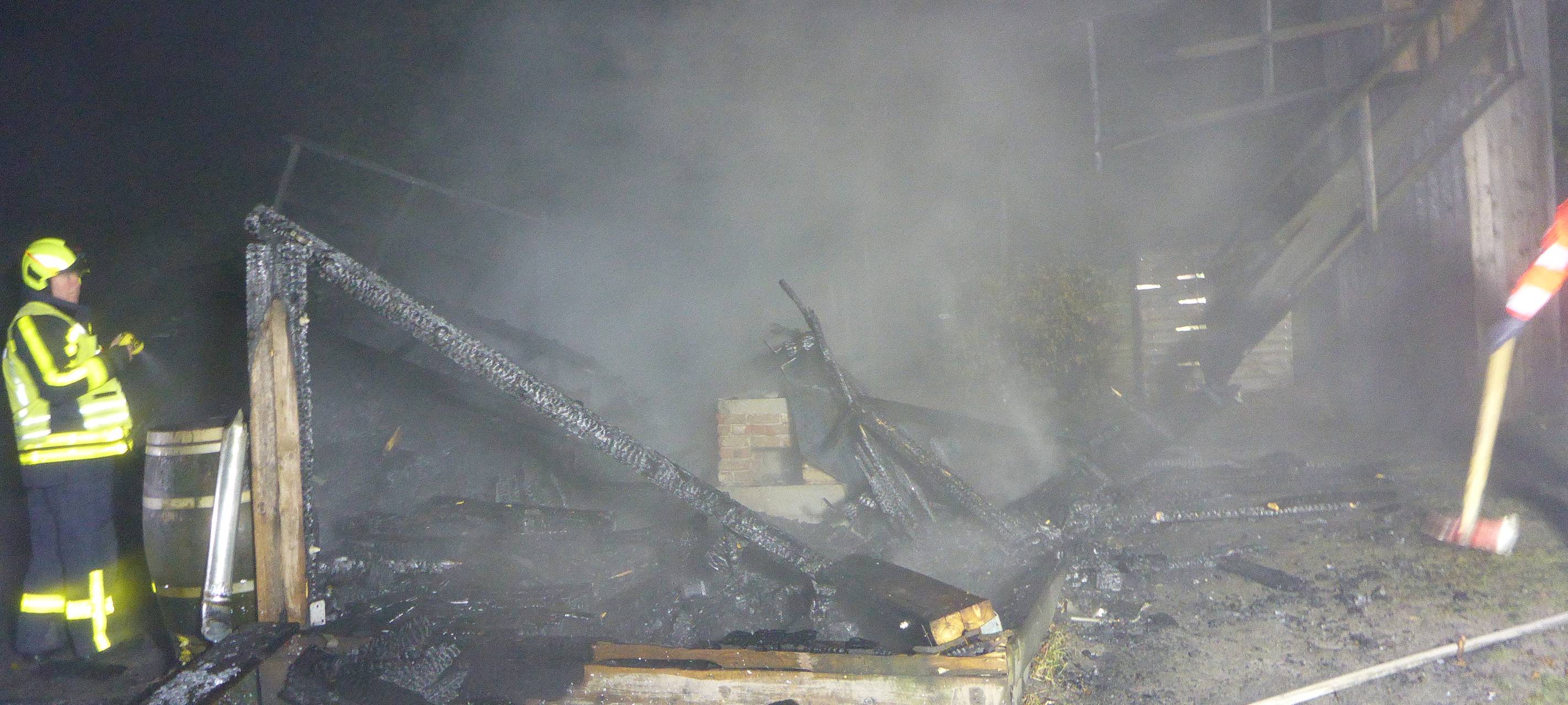 Brandstiftung im Südpark