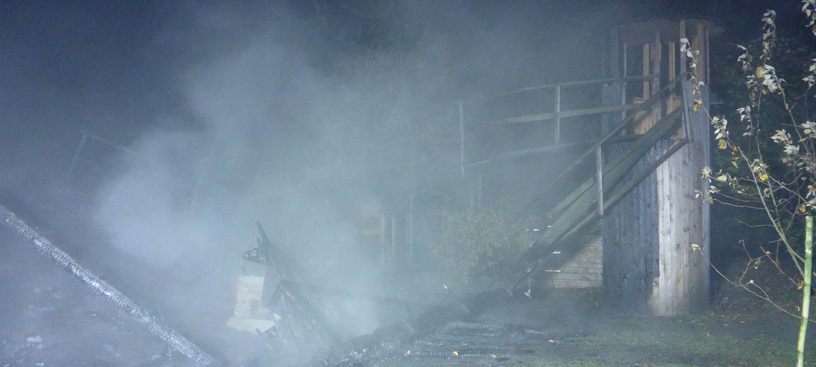 Brandstiftung im Südpark