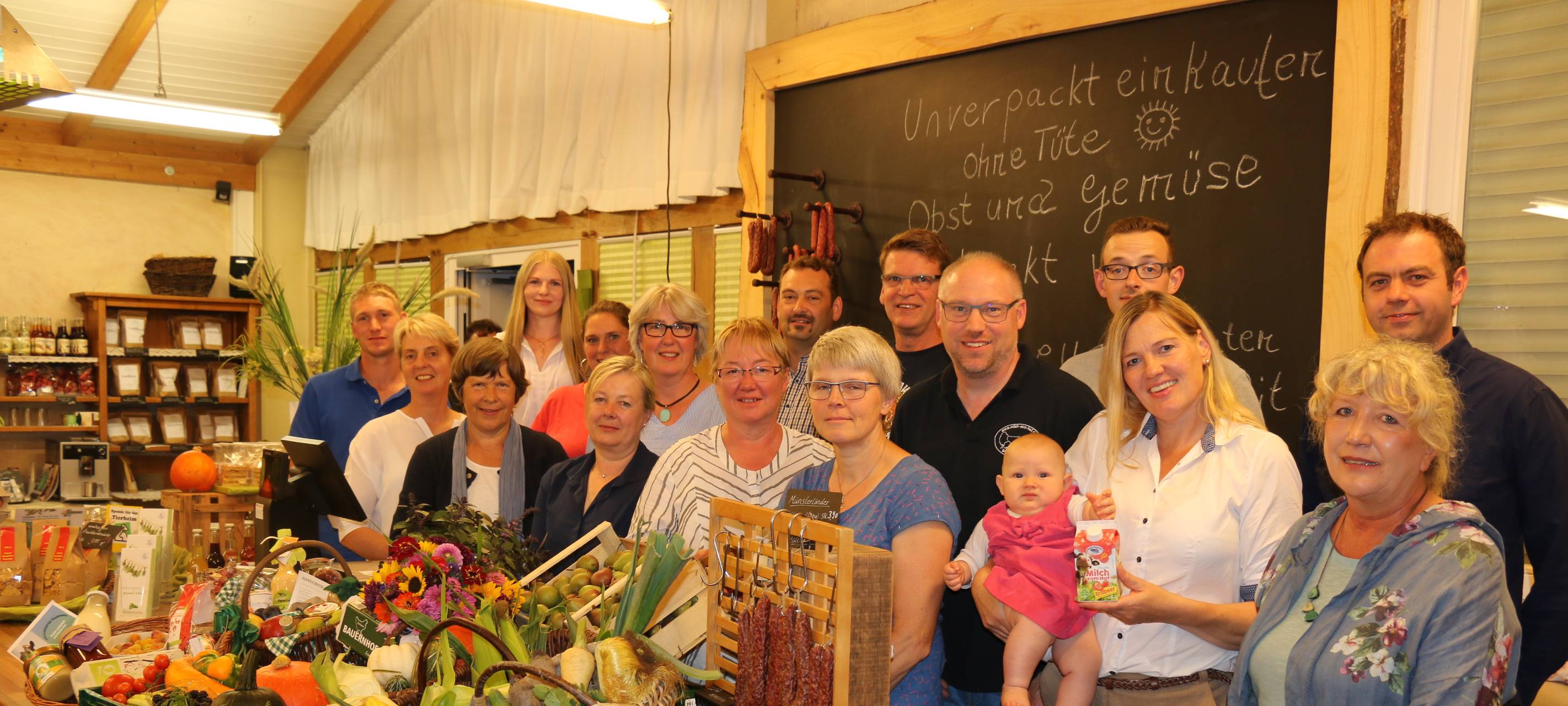 Nachhaltig einkaufen auf dem Bauernhof