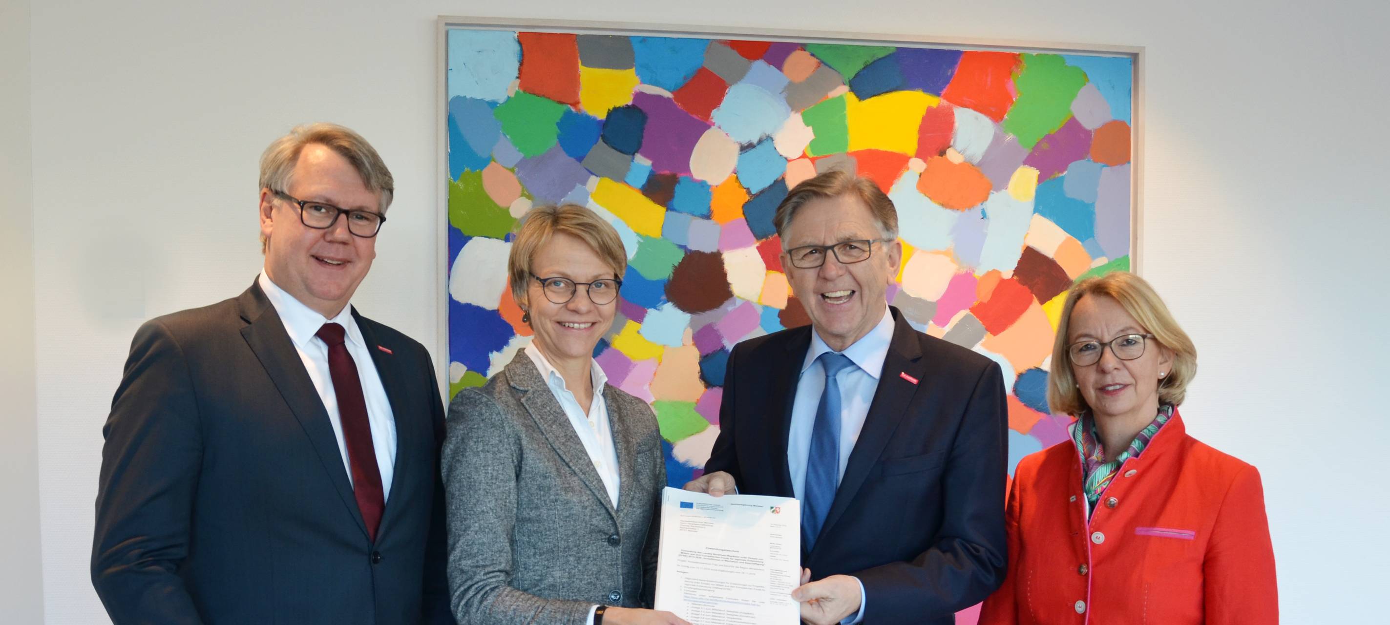 Landesförderung für "Kompetenzzentrum Frau und Beruf Münsterland"