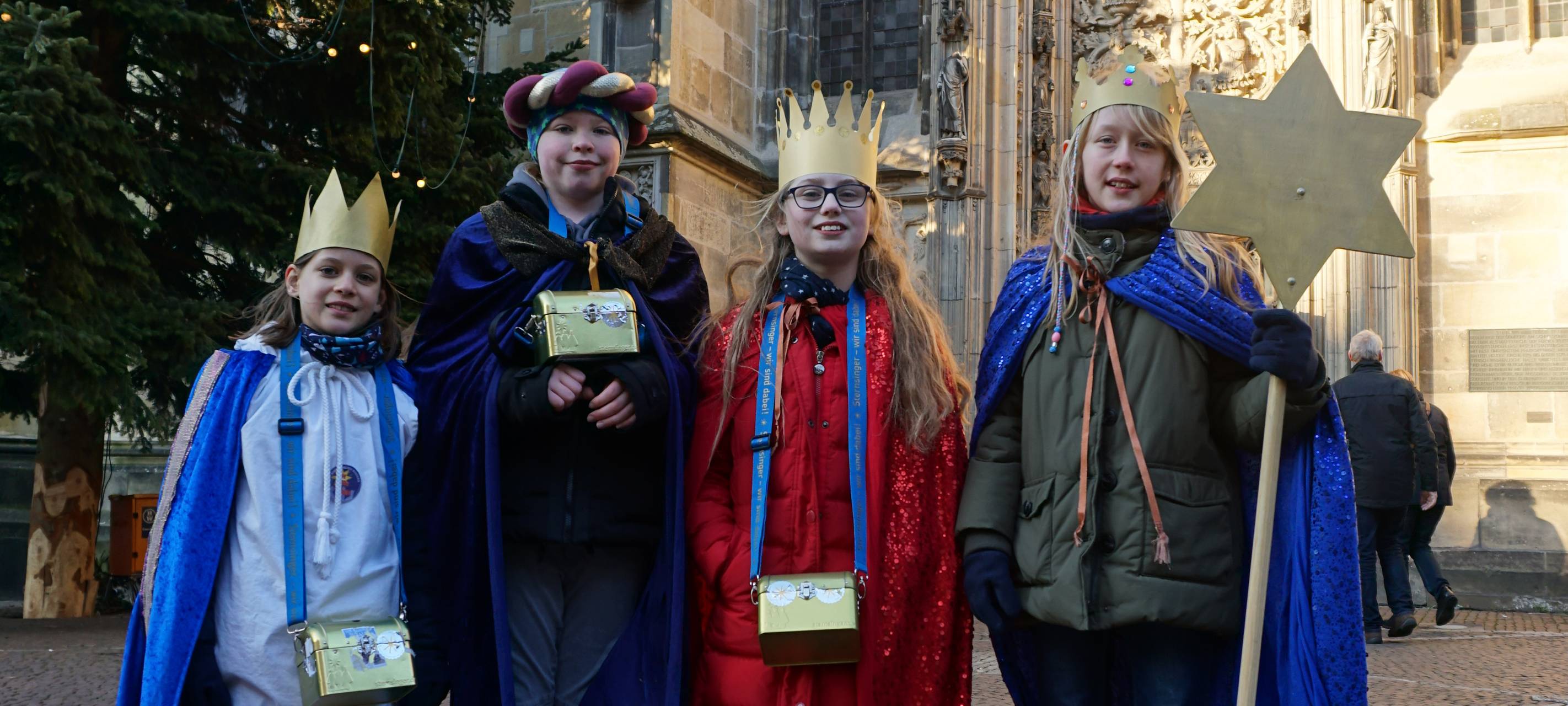 Sternsinger sind unterwegs