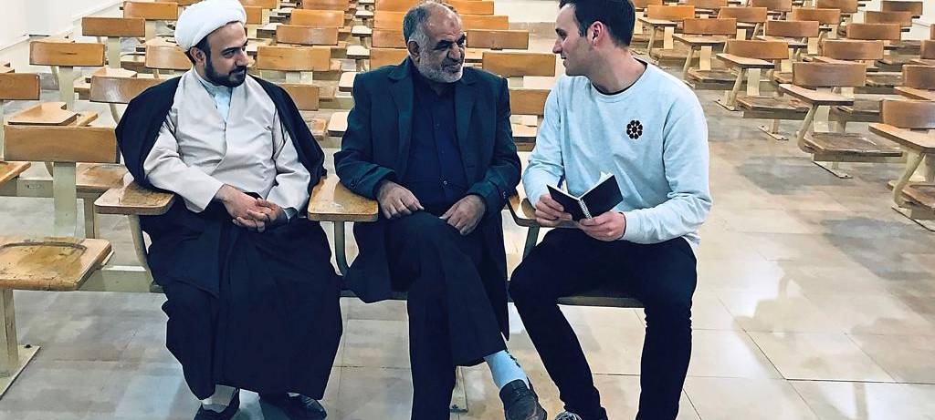 Leon Windscheid im Iran