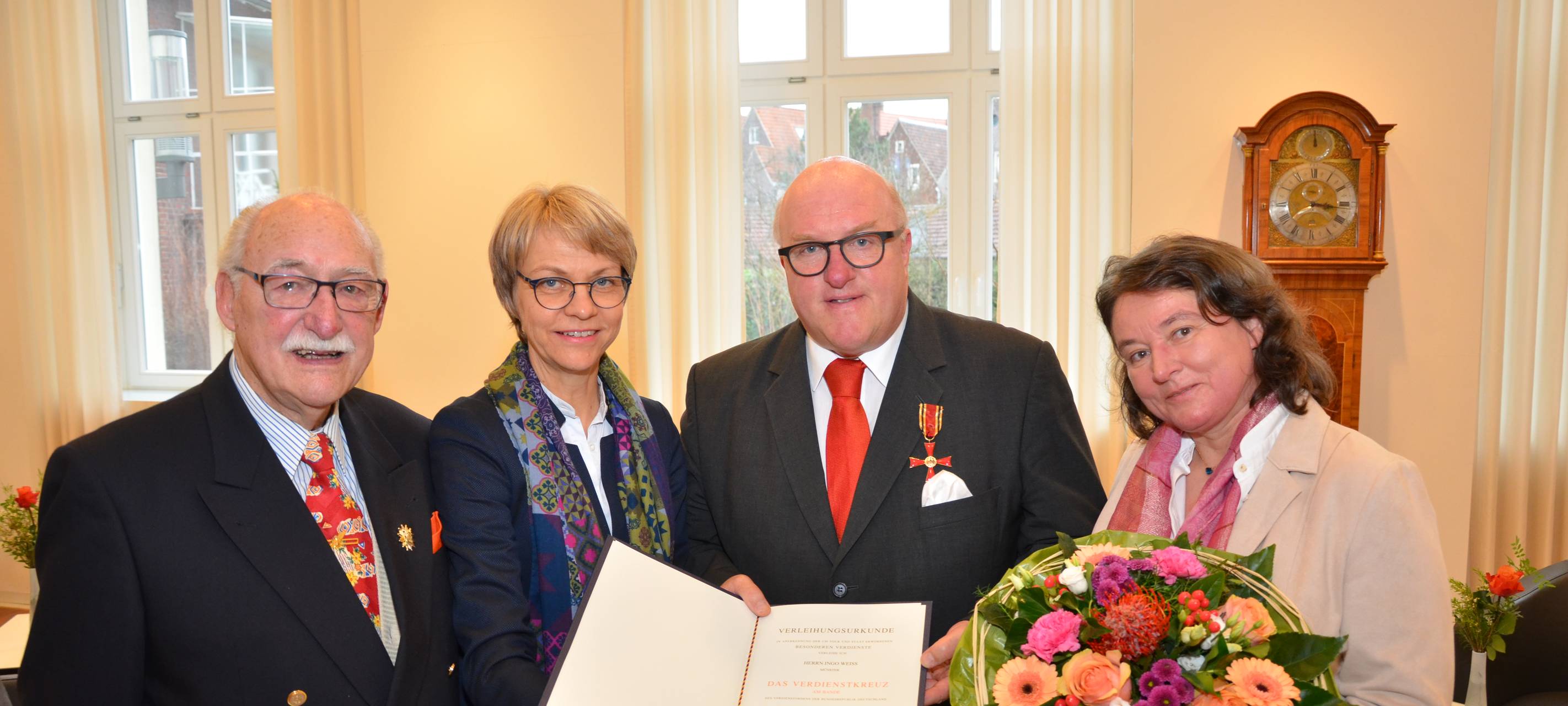Bundesverdienstkreuz für Ingo Weiss